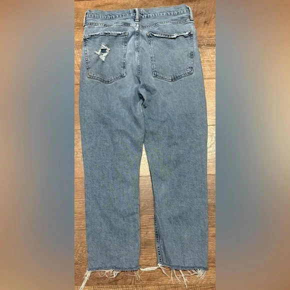 Agolde Nico High-Rise Slim Organic Cotton/Lyocell Blend Jeans Size 29 - Picture 6 of 6